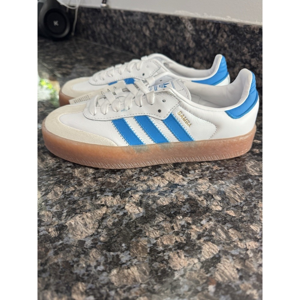 JQ1236 Adidas Originals Sambae Girls' Grade School Shoes‎ Size 5 Sneakers